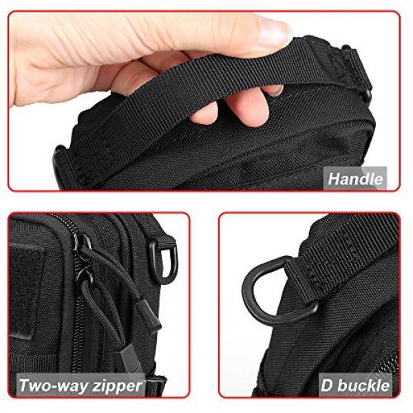 AMYIPO Tactical Pouch 4 AMYIPO Mini MOLLE Pouch Multi-Purpose Compact Tactical Small Waist Bags Utility Pouch Storage Pocket