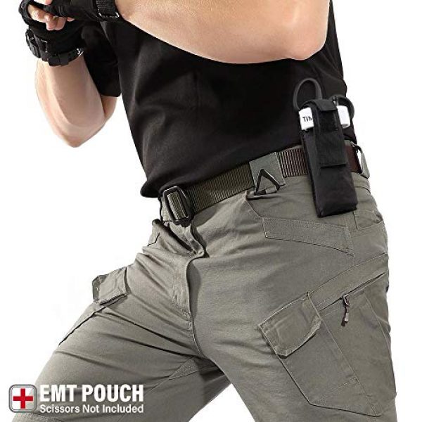 Livans Tactical Pouch 7 Livans Tactical Medical Shears Pouch, Molle Medical Shears Pouch EMT Scissors Bag Fit for Tourniquet, EMT Shears, Folding Knife, Tactical Flashlight, Pistol Mag Pouch Small Tool Bag Organizer