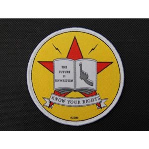 BritKitUSA Airsoft Morale Patch 1 BritKitUSA The Clash Know Your Rights Morale Patch Hook & Loop Backing
