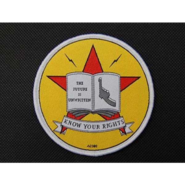 BritKitUSA Airsoft Morale Patch 1 BritKitUSA The Clash Know Your Rights Morale Patch Hook & Loop Backing