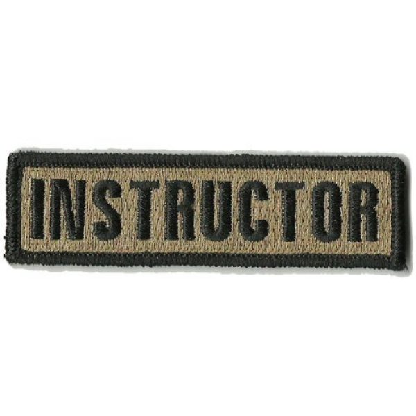 Gadsden and Culpeper Airsoft Morale Patch 1 Instructor Tactical Hat Patch - Coyote