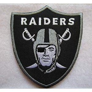 Embroidered Patch Airsoft Morale Patch 1 O-akland Raiders 3D Tactical Patch Military Embroidered Morale Tags Badge Embroidered Patch DIY Applique Shoulder Patch Embroidery Gift Patch