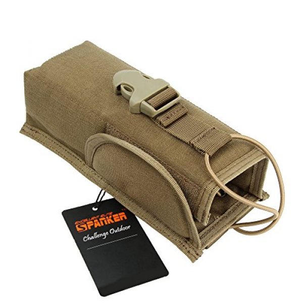 EXCELLENT ELITE SPANKER Tactical Pouch 4 EXCELLENT ELITE SPANKER Tactical Universal Radio Holster Pouch Holder Case Bag Molle Adjustable Military Walkie Talkie Holder