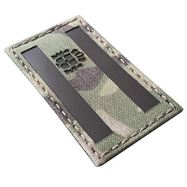 Tactical Freaky Airsoft Morale Patch 2 Multicam Infrared IR Spain Flag Bandera Espaa 3.5x2 IFF Tactical Morale Touch Fastener Patch