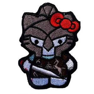 Embroidered Patch Airsoft Morale Patch 1 Maximus Gladiator Hello Kitty 3D Tactical Patch Military Embroidered Morale Tags Badge Embroidered Patch DIY Applique Shoulder Patch Embroidery Gift Patch