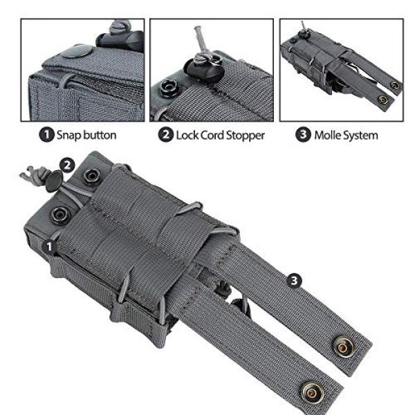 EXCELLENT ELITE SPANKER Tactical Pouch 5 Tactical Molle Single Open-Top Mag Pouch Molle Dump Pouch