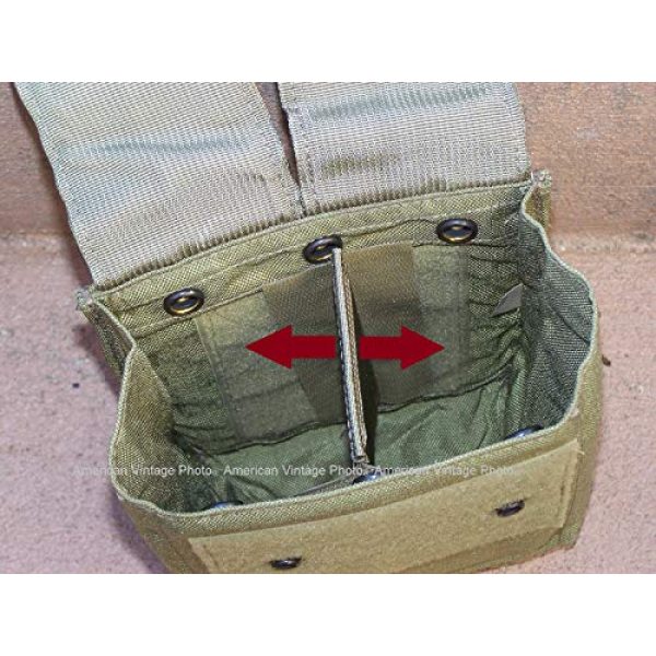 MILITARY Tactical Pouch 6 MILITARY Pair Issue Magazine Ration Ammo Dump Pouch Case