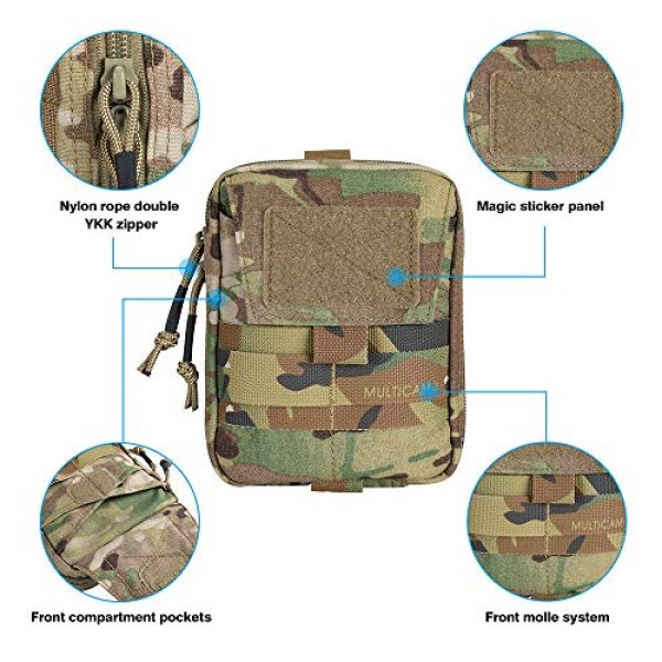 EXCELLENT ELITE SPANKER Tactical Pouch 3 EXCELLENT ELITE SPANKER Molle Admin Pouch Military Utility Tool Pouch EDC Molle Pouchs Gadget Waist Bags