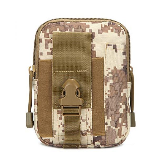 NEDVI Tactical Pouch 4 NEDVI Tactical Waist Pack Multi-Purpose EDC Pouch Bag, Radio Cases Cell Phone Holster,Tactical Bag Pouch Fanny Pack Pocket for Sports Travel Hiking Running Cycling Camping