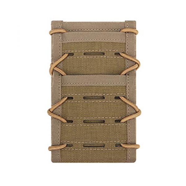 Aoutacc Tactical Pouch 1 Aoutacc Tactical Phone Holder Holster, Molle Phone Pouch Multitool Sheath with Pocket for 4.7" 5.5" Phone