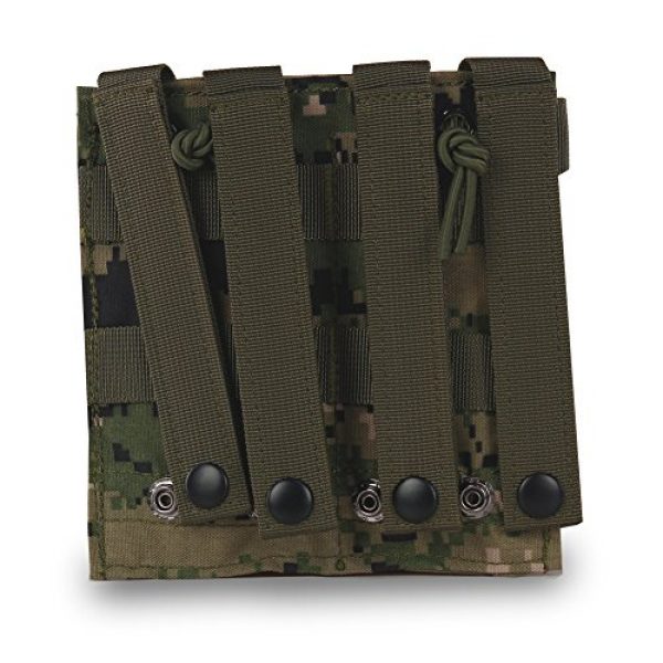 Hunting Explorer Tactical Pouch 7 Hunting Explorer M4 M16 AR-15 Type Open Top Magazine Pouch Tactical Mag Holder Double Airsoft MOLLE Mag Pouch