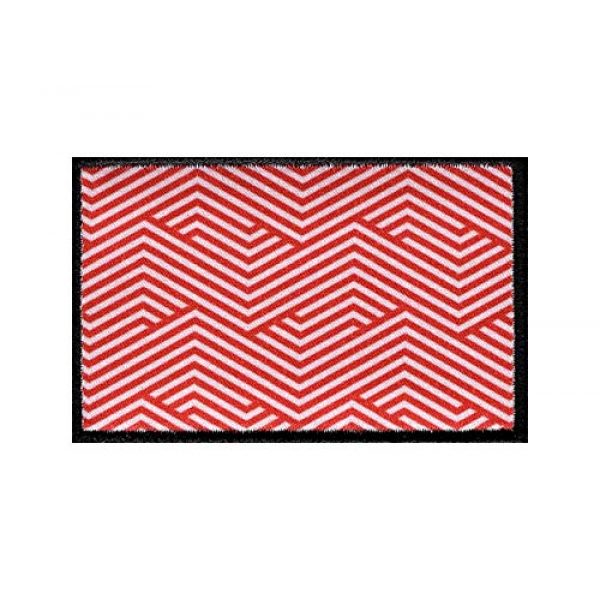 8.50011E+11 Airsoft Morale Patch 1 00850010526157 5Head Hat Company Illusionist Printed Velcro Patch Red