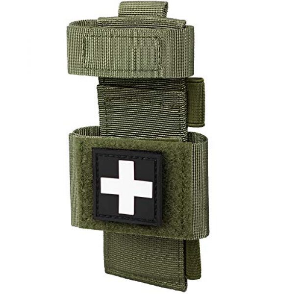 LIVANS Tactical Pouch 1 LIVANS Tactical Tourniquet Pouch Holder, Molle Shear Pouch Tourniquet & Trauma Medical Shear Pouch Molle PALS Belt Loop EMT Tools Pouch EDC Tactical Gear Holder