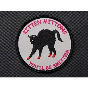 BritKitUSA Airsoft Morale Patch 1 BritKitUSA Kitten Mittons Morale Patch It's Always Sunny in Philadelphia Iron-on/Sew on
