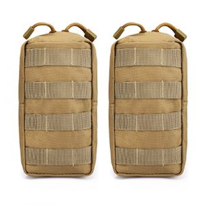 G4Free Tactical Pouch 1 G4Free 2 Pack Tactical Molle Pouches EDC Waist Bag Pack Small Gear Gadget for Vest