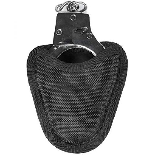 abcGoodefg Tactical Pouch 1 abcGoodefg Open Top Cuff Case Quick Release Cuff Holder Law Enforcement Nylon Handcuff Holder for Duty Belt Cuff Pouch with Belt Loop