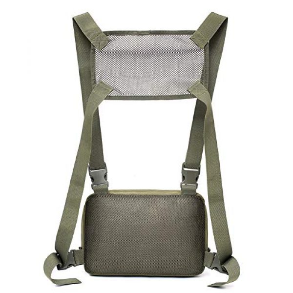 EFINNY Tactical Pouch 3 EFINNY Chest Bag Adjustable Tactical Chest Rig Hip Hop Streetwear Functional Shoulder Bag Waist Packs EDC Molle Vest Pouch