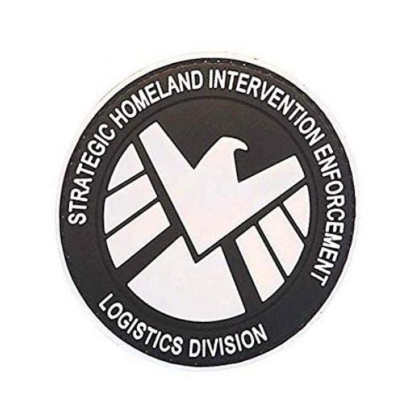 PVC PATCH Airsoft Morale Patch 3 Marvel Comics Avengers Agents of Shield Military Hook Loop Tactics Morale Noctilucent PVC Patch