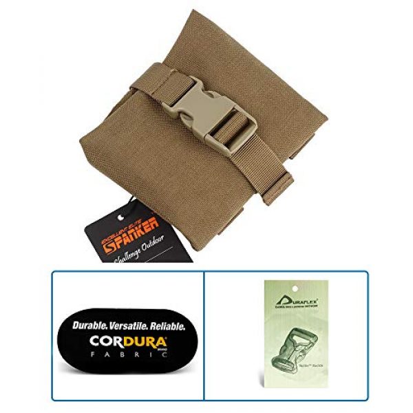 EXCELLENT ELITE SPANKER Tactical Pouch 6 EXCELLENT ELITE SPANKER Outdoor Tactical Molle Folding Dump Pouch Drawstring Magazine Utility Bag