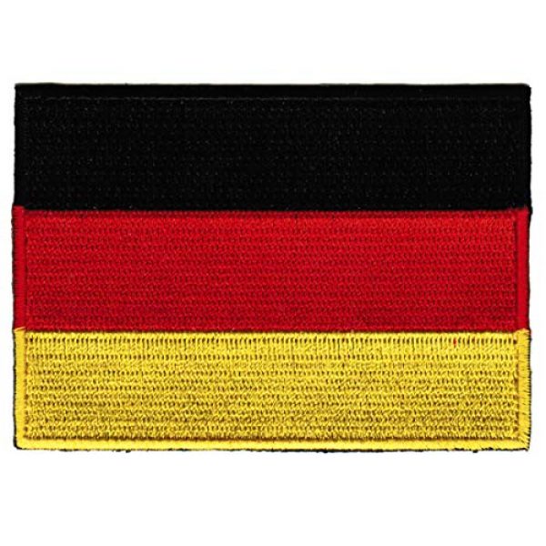 Cypress Collectibles Embroidered Patches Airsoft Morale Patch 1 Germany Flag Embroidered Patch German Iron-On National Emblem