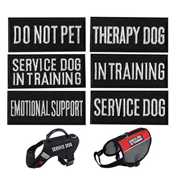 As Show Airsoft Morale Patch 2 Patch - Patches for Harnesss Vest Service Dog - Embroidered Morale Patches Tactical Funny for Hat, Backpack, Jackets