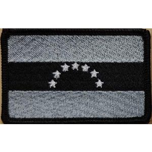 Fast Service Designs Airsoft Morale Patch 2 Venezuela Flag 7 Star Patch Iron-On Morale Patriotic Morale Black Border #4