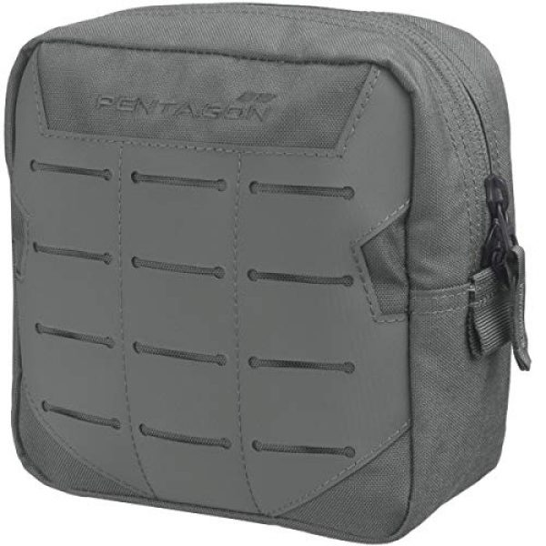 Pentagon Tactical Pouch 1 Pentagon Elpis 15x15 Pouch Wolf Gray