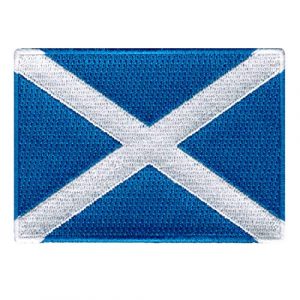 Cypress Collectibles Embroidered Patches Airsoft Morale Patch 1 Scotland Flag Embroidered Patch Scottish Iron-On National Emblem