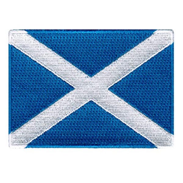 Cypress Collectibles Embroidered Patches Airsoft Morale Patch 1 Scotland Flag Embroidered Patch Scottish Iron-On National Emblem
