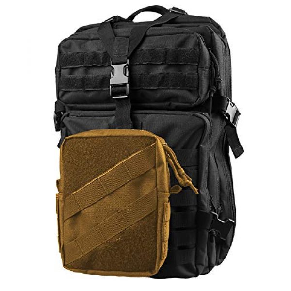 AMYIPO Tactical Pouch 7 AMYIPO Tactical Molle Admin Pouch Equipment Multi-Purpose EDC Utility Tools Bag Utility Pouches