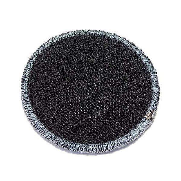 BR44 Airsoft Morale Patch 2 Samurai Kanji Morale Embroidered Patch Whit Hook Size 2.75 in.