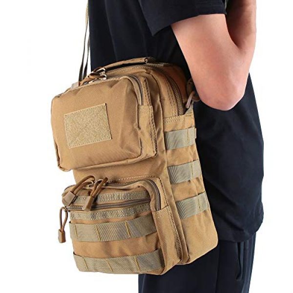 Bediffer Tactical Pouch 7 Bediffer Trekking Lightweight Hiking Waterproof Hiking Backpack for Men & Women