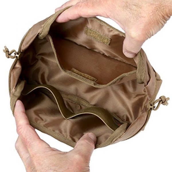 Orca Tactical Tactical Pouch 3 Orca Tactical MOLLE Horizontal Admin Pouch Utility EDC Tool Bag