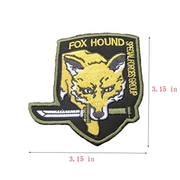 GrayCell Airsoft Morale Patch 3 GrayCell Military Morale Diamond Dogs and Metal Gear Solid Fox Patch