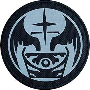 Embroidery Patch Airsoft Morale Patch 1 SCP Foundation Special Containment Procedures Foundation SCP Mobile Task Forces Alpha-9 Last Hope" Military Hook Loop Tactics Morale Reflective Patch
