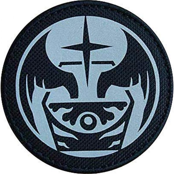 Embroidery Patch Airsoft Morale Patch 1 SCP Foundation Special Containment Procedures Foundation SCP Mobile Task Forces Alpha-9 Last Hope" Military Hook Loop Tactics Morale Reflective Patch
