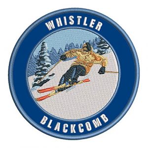 Appalachian Spirit Airsoft Morale Patch 1 Whistler Blackcomb, British Columbia Ski Restort Mountain Embroidered Premium Patch DIY Iron-on or Sew-on Decorative Badge Emblem Vacation Souvenir Travel Gear Clothes Appliques
