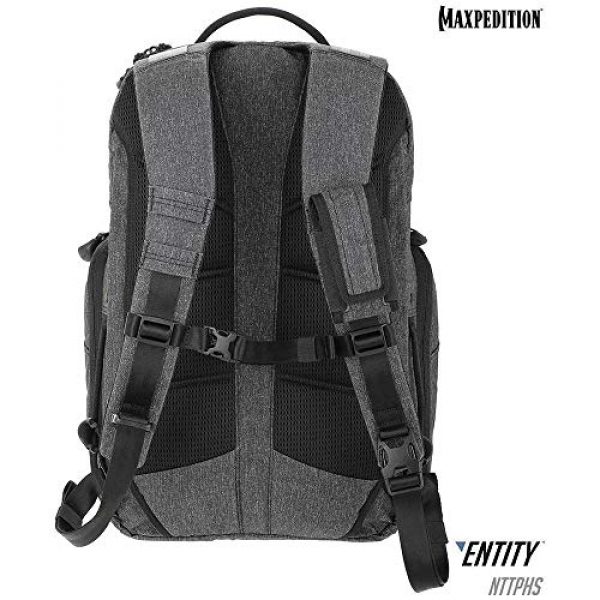 Maxpedition Tactical Pouch 7 Maxpedition MXNTTPHSCH-BRK Entity Utility Pouch Small, Charcoal