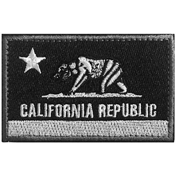WZT Airsoft Morale Patch 7 WZT 5 pcs California Tactical Patch - Morale Military Patches