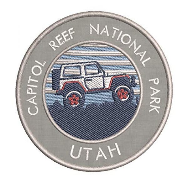 Appalachian Spirit Airsoft Morale Patch 1 Roadtrip! Capitol Reef National Park Embroidered DIY Iron on or Sew-on Decorative Patch Badge Emblem Appliques Vacation Souvenir Travel Explore More Wander Adventure Series