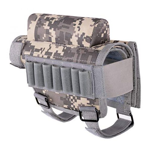 Lizipai Tactical Pouch 2 Lizipai Tactical Drop Leg Holster, Adjustable Leg Holster Bag; Tactical Buttstock Pouch, Butt Stock Holder Ammo Pouch