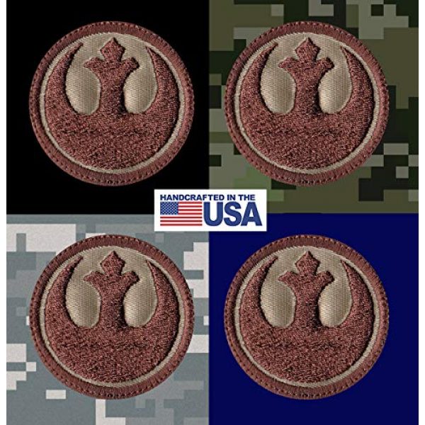 Tactical Patch Works Airsoft Morale Patch 3 Rebel Alliance Star Wars Inspired Art Patch