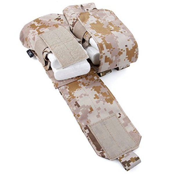 TMC Tactical Pouch 3 TMC Military Tactical Pouch AOR1 Molle Bag M4 Mag Magazine for Airsoft Paintball