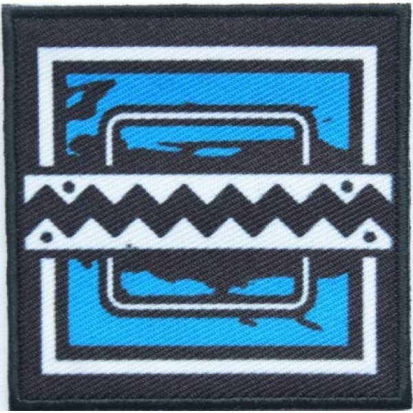 Tactical Embroidery Patch Airsoft Morale Patch 1 Rainbow Six Operator Frost Embroidery Patch Military Tactical Morale Patch Badges Emblem Applique Hook Patches for Clothes Backpack Accessories