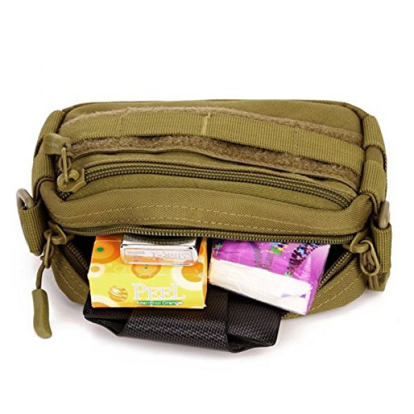 Messagee Tactical Pouch 6 Messagee Tactical Utility MOLLE Pouch Outdoor Casual Messenger Bag Military Waist Belt Bag Pack