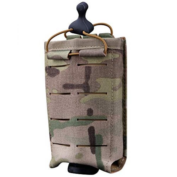 ATAIRSOFT Tactical Pouch 2 ATAIRSOFT Tactical Single MOLLE 1000D Adjustable Magazine Mag Holder Pouch Carrier for Airsoft Hunting Military Shooting