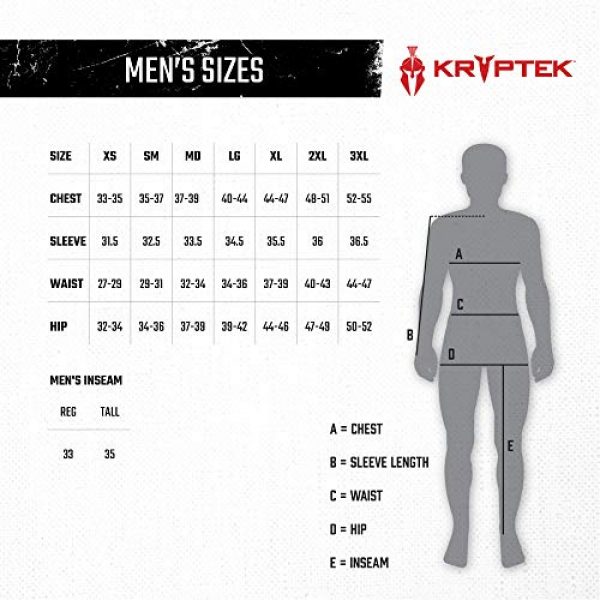 Kryptek Tactical Shirt 7 Kryptek Men's Hyperion Ls Crew