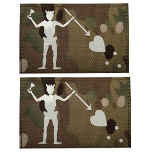 APBVIHL Airsoft Morale Patch 1 Glow Dark Blackbeard Pirate Edward Teach Jolly Roger Patches - DEVGRU US Navy Seals Tactical Morale Military Patch - Hook and Loop Fastener Backing - 4.33 x 2.76 Inch