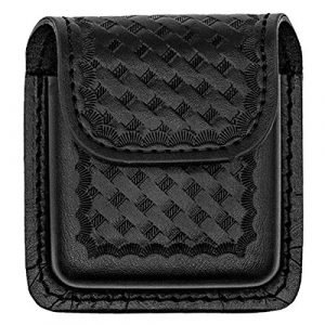 HERO'S PRIDE DUTY GEAR Tactical Pouch 1 Hero's Pride Nasal Spray CASE, Finish Basket Weave, Snap Color Hidden Snap Closure, Fits Belts: 2.25" W - AIRTEK NARCAN
