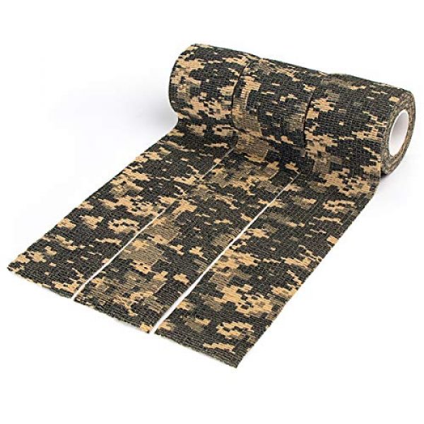 IronSeals Tactical Pouch 2 IronSeals 6 Rolls Camouflage Tape Stealth Camo Wrap Stretch Camping Hunting Bandage 2" x 86"